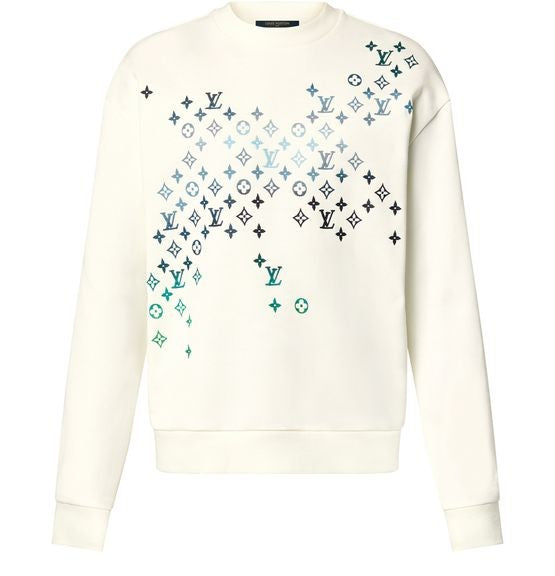LOUIS VUITTON Embroidered Cotton Sweatshirt - Image 1