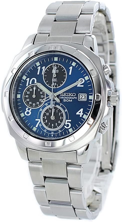 Seiko Watch snd193p Men's, Women's, Waterproof, Date Display, Stainless Steel, Bracelet Type