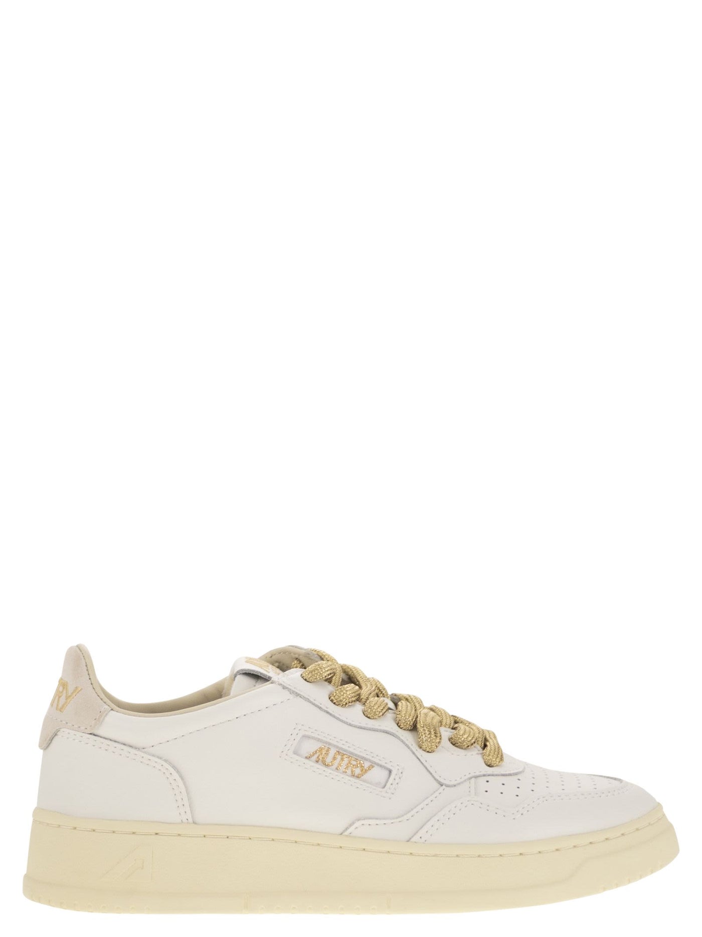 Autry Medalist Low Leather Sneakers - Image 1