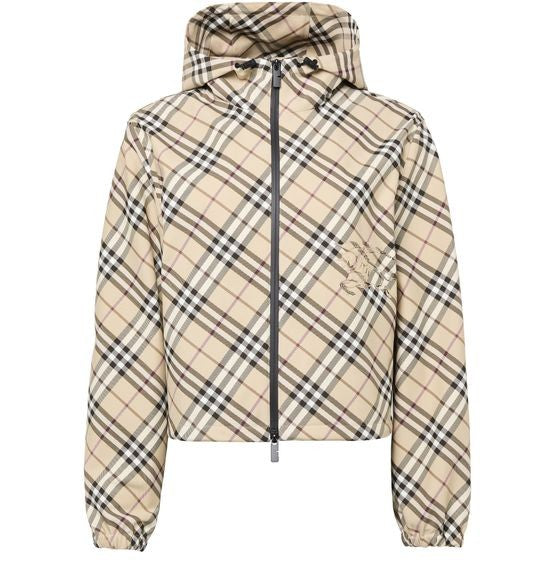 BURBERRY チェック リバーシブル ショートジャケット - Image 1