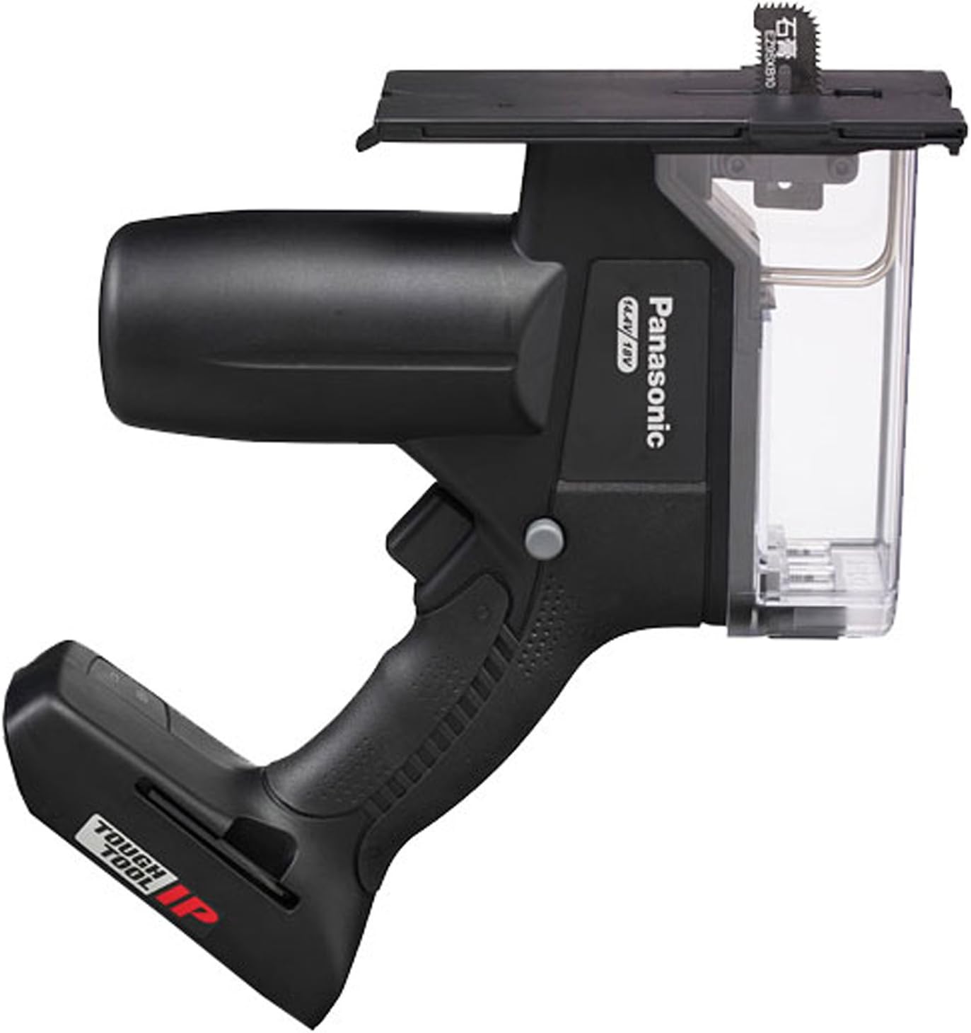 Panasonic (Panasonic) Cordless Angle Cutter, Main Unit Only (Battery Pack/Charger/Case Sold Separately) Dual (14.4V/18V Compatible) IP5X Cutting for Wood 15mm and Plasterboard 30mm EZ45A3X-B Black