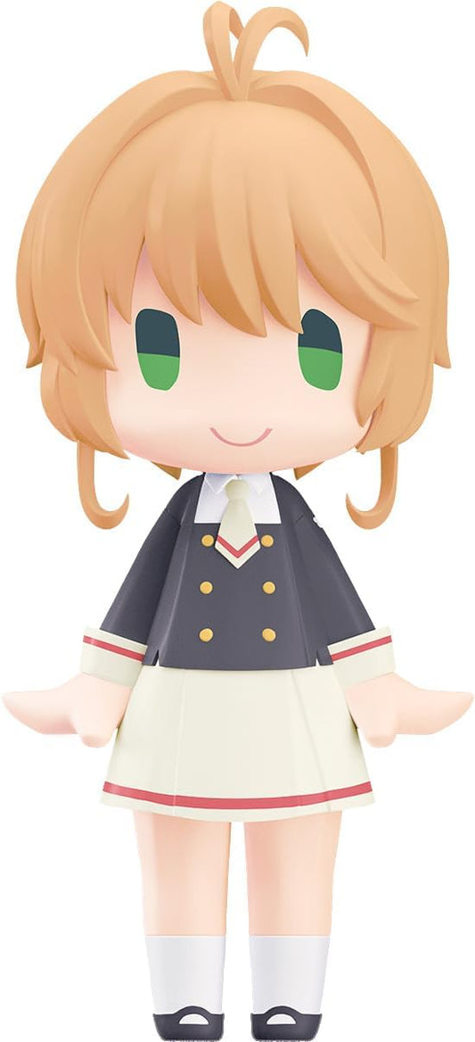 Good Smile Company Hello GOOD SMILE Card Captor Sakura Clear Card Edition Kinomoto Sakura Tomoeda High School Uniform Version, Non-scale, Plastic, Pre-painted Action Figure