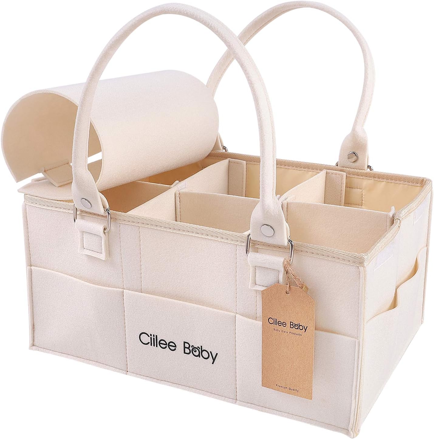 Diaper Stocker, Diaper Storage, Diaper Storage Case, Baby Supplies, Storage Bag, Multifunctional, Diaper Storage Bag, Foldable, Baby Storage Box, Car Travel Storage Bag with Lid, Baby Prep, Toys
