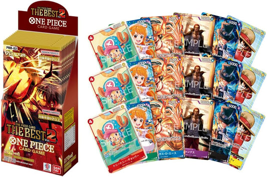 Bandai One Piece Card Game Premium Booster One Piece Card The Best Vol. 2 (PRB-02) (Box) 10 Pack