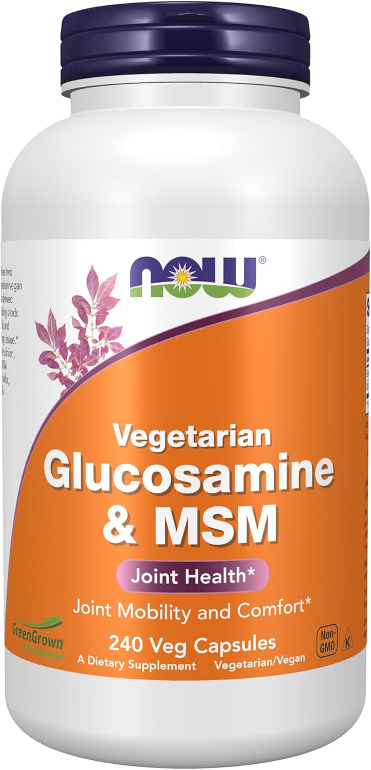Vegetarian Glucosamine & MSM 240 Capsules