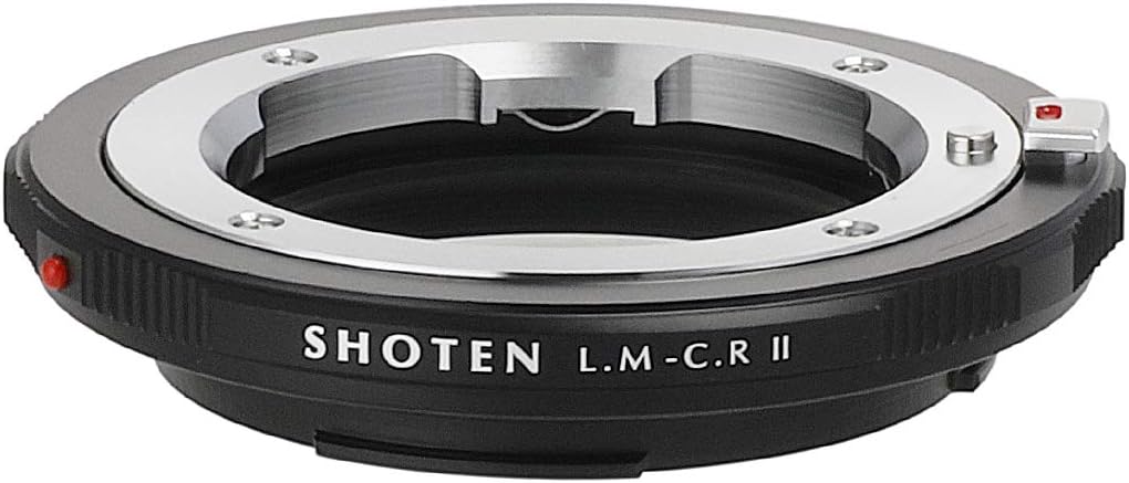 SHOTEN LM-CR II Mount Adapter (Laika M Mount Lens to Canon RF Mount Converter)