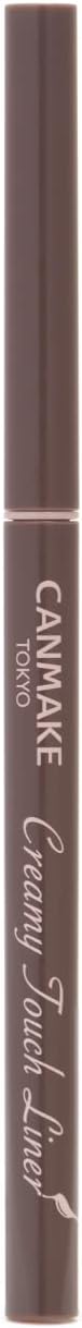 Canmake Creamy Touch Liner 11 Cloudy Gray Eyeliner Gel, Slim Tip x 1