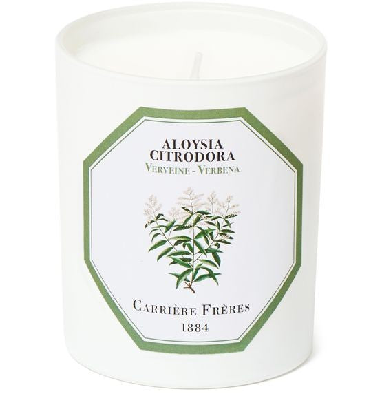 CARRIERE FRERES フレグランスキャンドル バーベナ - アロイシア シトロドラ 185 g - Image 1