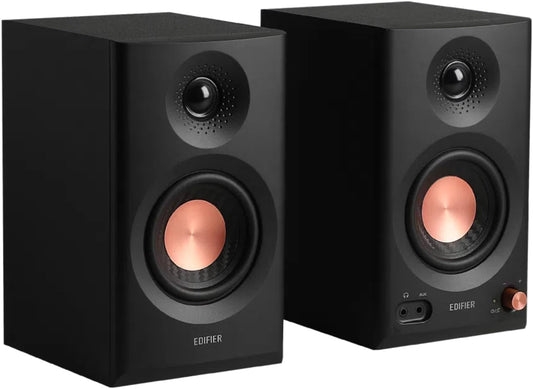 Edifier MR3 Studio Monitor Speaker, VGP2025 Award, Bluetooth 5.4, 36W, Room Correction, High Resolution Dedicated App, TRS Balance/RCA/AUX Input, 3.5mm/Headphone Output 52Hz-40kHz, For Studio