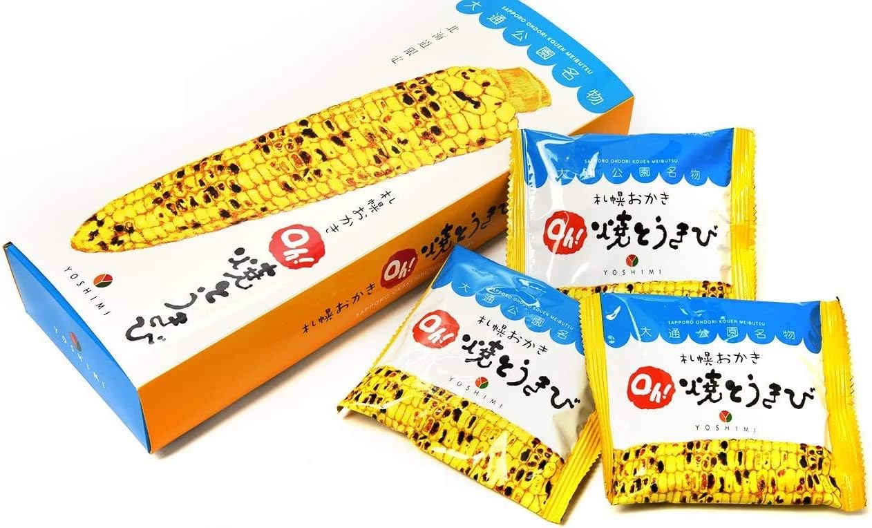 YOSHIMI Sapporo Okaki Oh! Roasted Corn, 6 Bags