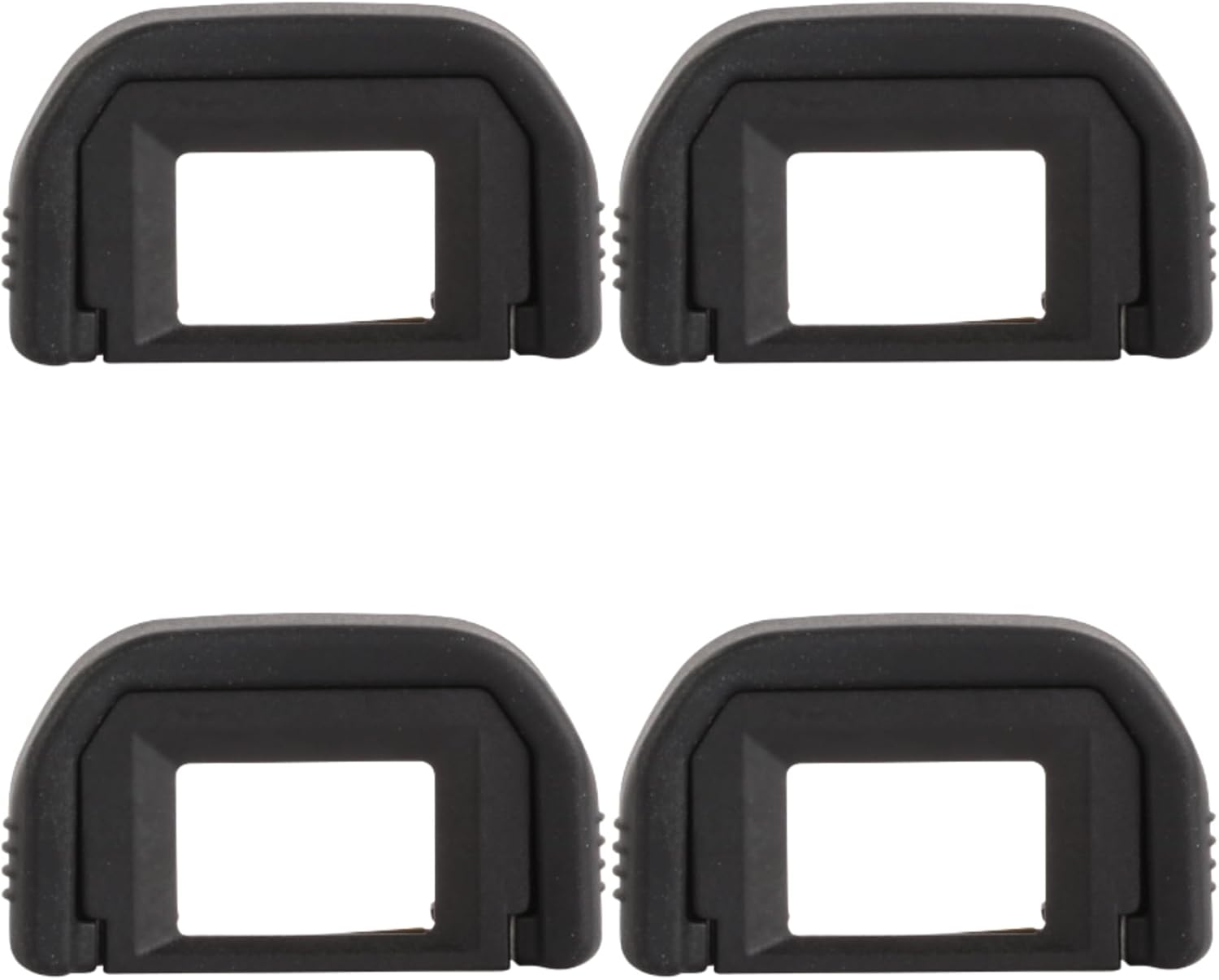 GRASSCALM Eyecup Compatible Canon EF Eyepiece Set of 4 Eyepiece for EOS Kiss/KissLite / 9000D / 8000D / KissX/KissDX/KissDN/KissD/KissX/KissF/Kiss Series (CANON EF Compatible)