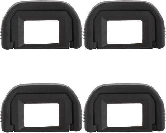 GRASSCALM Eyecup Compatible Canon EF Eyepiece Set of 4 Eyepiece for EOS Kiss/KissLite / 9000D / 8000D / KissX/KissDX/KissDN/KissD/KissX/KissF/Kiss Series (CANON EF Compatible)