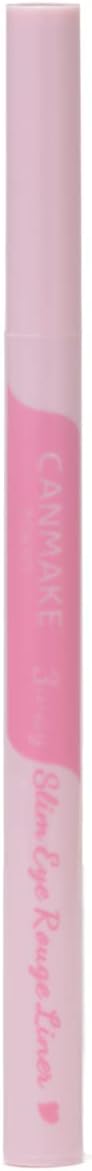 Canmake Pencil 3-Way Slim Aire Rouge Liner 03 Icy Pink 0.02 fl oz (0.67 ml) Teardrop Bag Enhancing Blood Color Liner