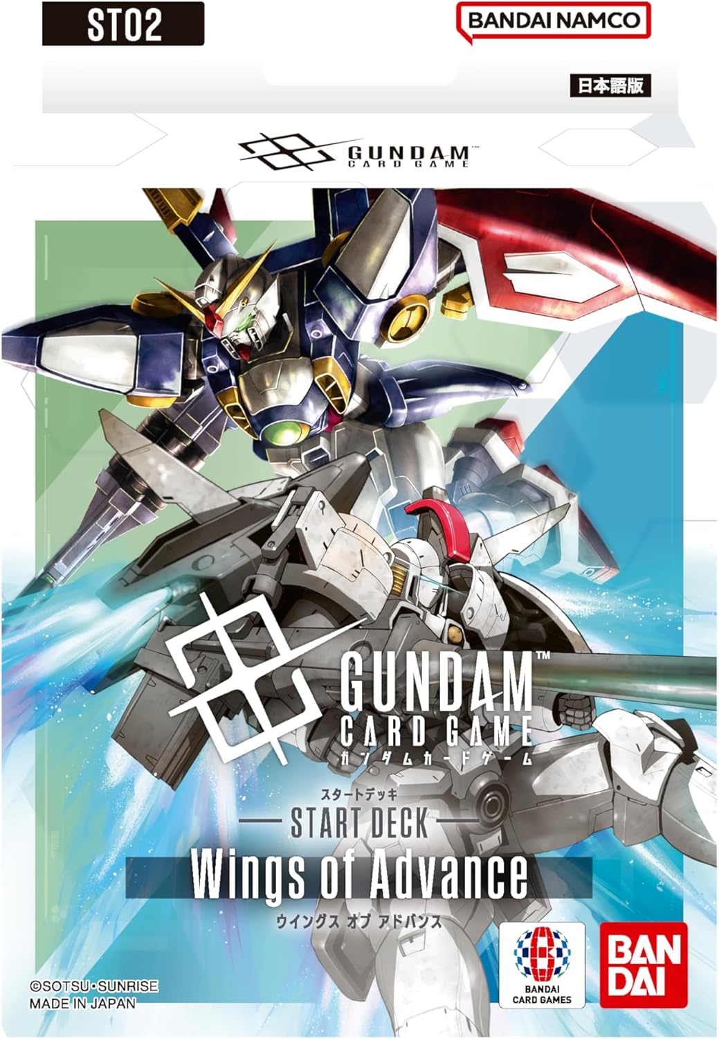Bandai Gundam Card Game Start Deck Wings of Advance [ST02]