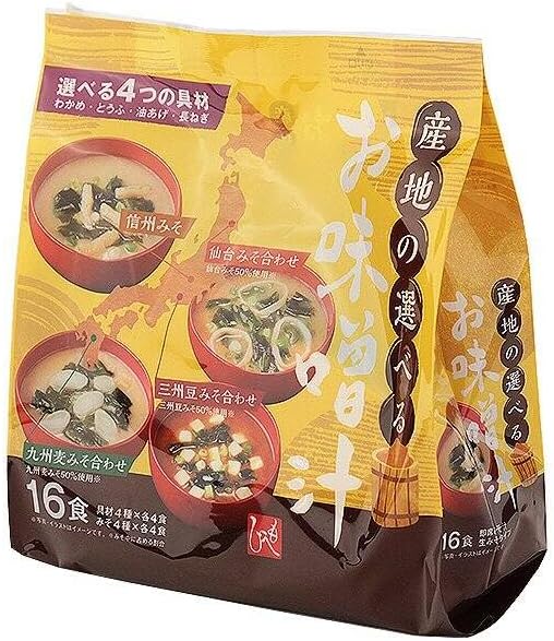 カルディ 産地の選べるお味噌汁 16食 1袋