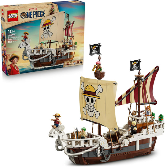 LEGO 75639 One Piece Pirate Ship Going Merry Toy Toy Birthday Present Block Boys Girls Children 10 Years Old 11 Year Old 12 Years Old Elementary School One Piece Figure Goods