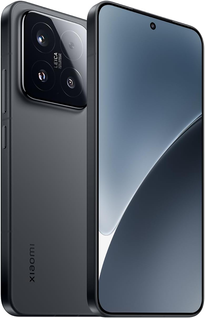 Xiaomi 15 Sim-Free Smartphone, 12GB + 256GB, Leica Summilux Optical Lens, Triple 50 Megapixel Camera, Compact Body, 5410 mAh High Capacity Battery, Black