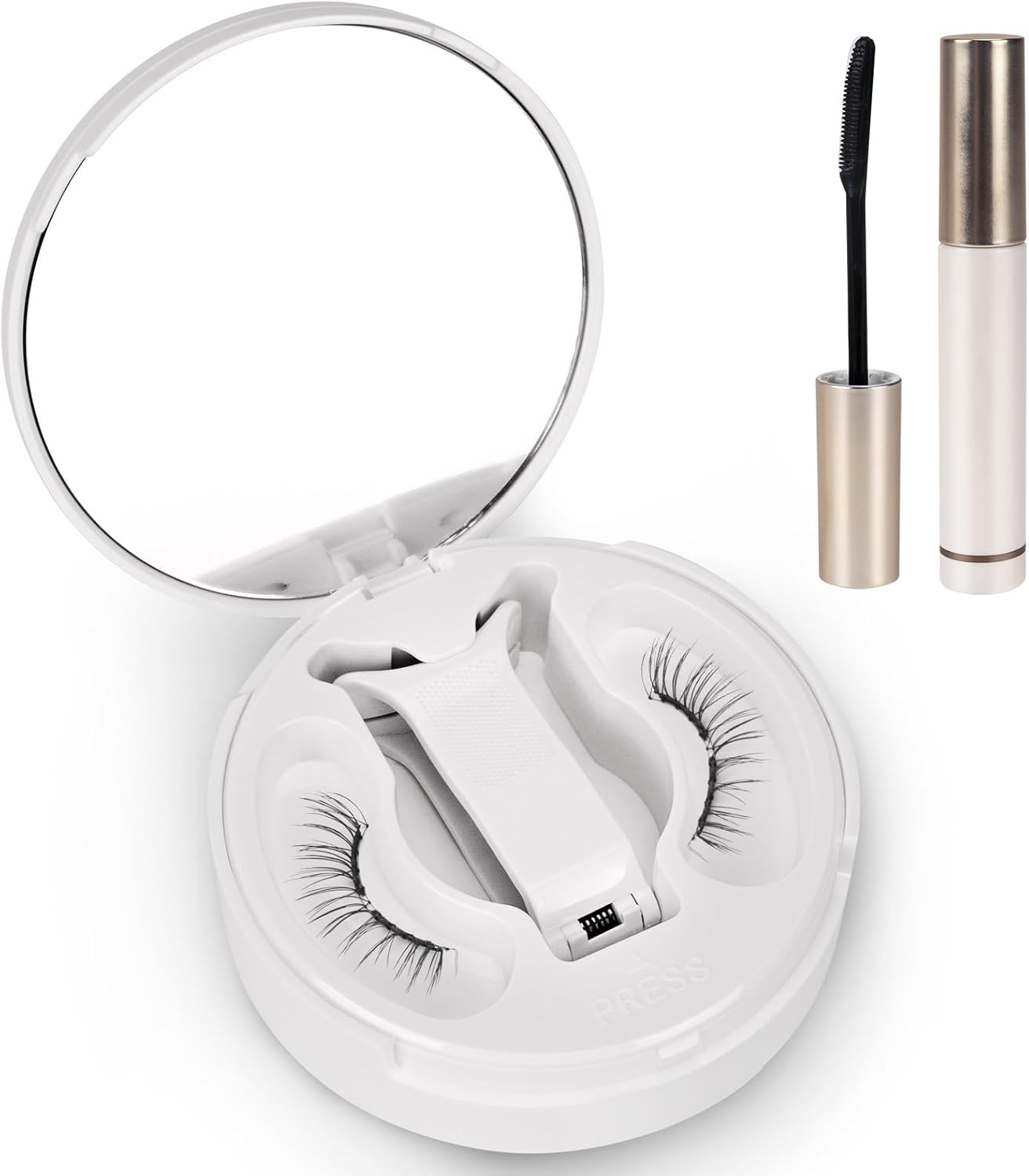 False Eyelashes No Glue Magnetic False Eyelashes Soft DIY Reusable Natural