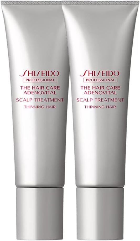 ADENOVITAL（アデノバイタル） スカルプトリートメント 130g×2個｜頭皮ケア トリートメント｜ハリ・コシ・ボリューム感アップ｜サロン専売品 (130g(×2個))