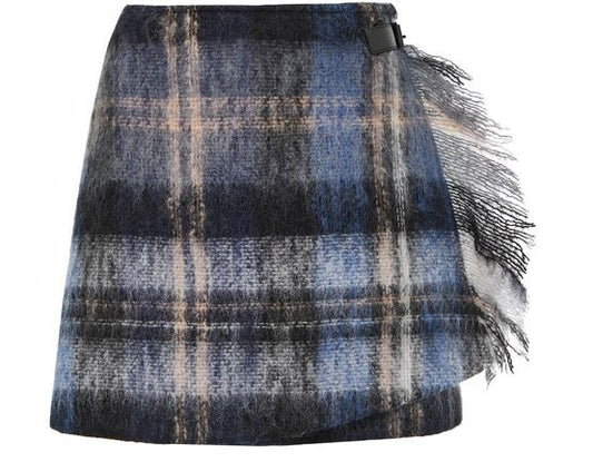 LOEWE Mohair and wool blend mini skirt - Image 1