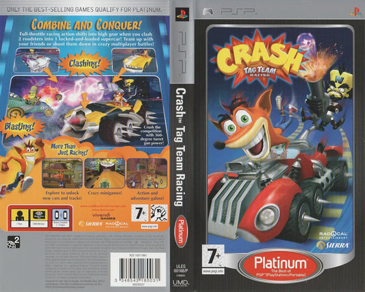 Crash Tag Team Racing (PSP - Platinum)
