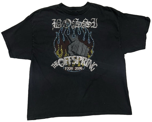 BOSSI 'THE OFFSPRING' RHINESTONE VINTAGE TEE