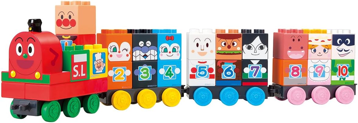 BlockLabo SL Man and 123! Number Block Set