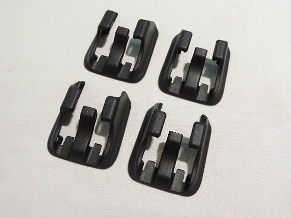 Genuine Toyota 72123-50020-C0 Seat, Outerwear, Track Brackets, Set of 4, for 80 Harrier Diversion