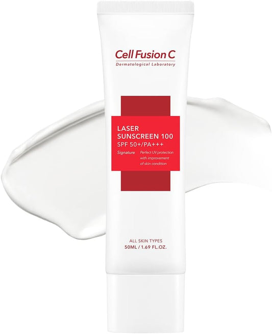 Cell Fusion C LASER SUNSCREEN 100 SPF 50+/PA++++/Sunscreen/Adhesion/UV Care/Makeup Base/Genuine/Official Sale/Sensitive Skin/Genuine Product
