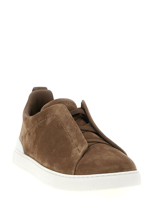 Zegna 'Triple Stitch'スニーカー - Image 1