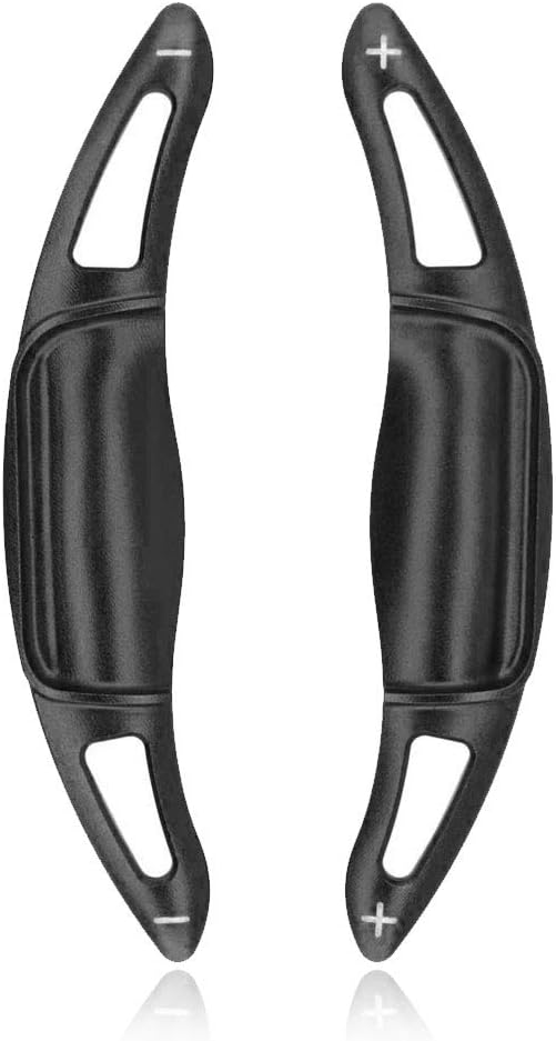 Toyota Aluminum Alloy Paddle Shift Cover Shift Paddle Custom Parts Accessories Applicable New Crown (220 Series) RS/New Camry (XV70 Model)/New Corolla/New Corolla Sport (Black)