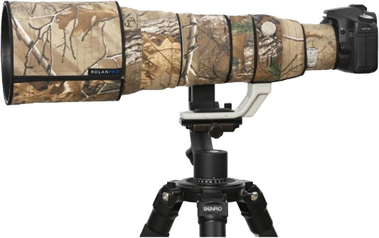 Rolanpro Lens Cover, Camouflage Coat for Canon EF 500mm F4 L IS II USM, Triple Layer Protection, jungle camouflage, Modern