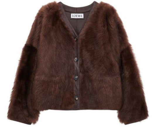 LOEWE Sheepskin cardigan - Image 1
