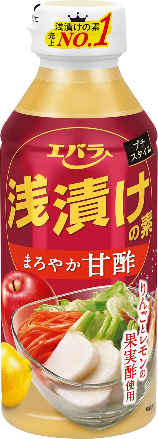 [Ebara] Asazuke no Moto Petit Style Mellow Sweet Vinegar 10.1 fl oz (300 ml) x 4 pieces (Asazuke, Sweet Vinegar, Vinegar, Vinegar)