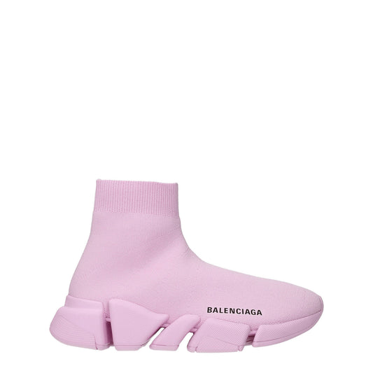 Balenciaga バレンシアガスニーカースピード2.0女性生地ピンク/パステルピンク - Image 1