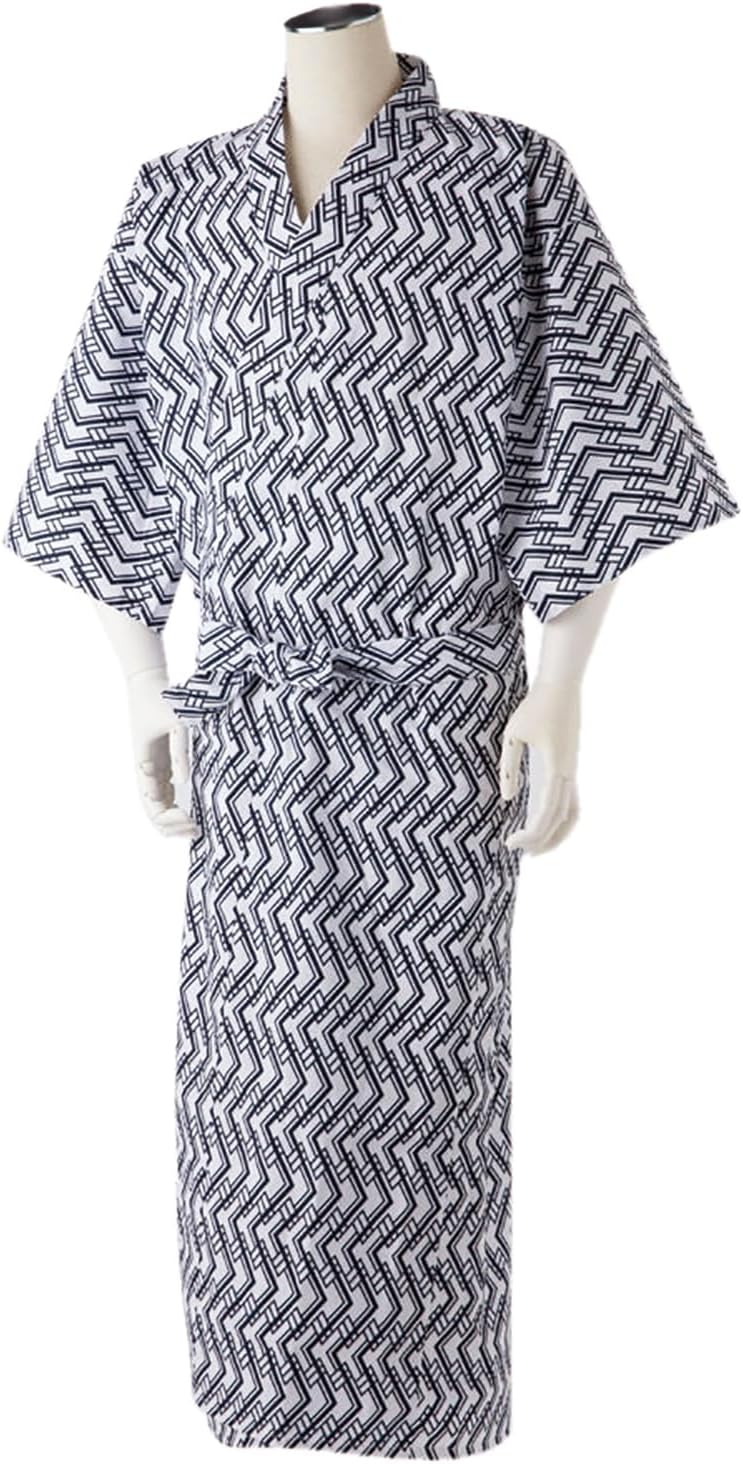 竹虎 竹虎ガーゼ寝巻き 紳士用 Lサイズ