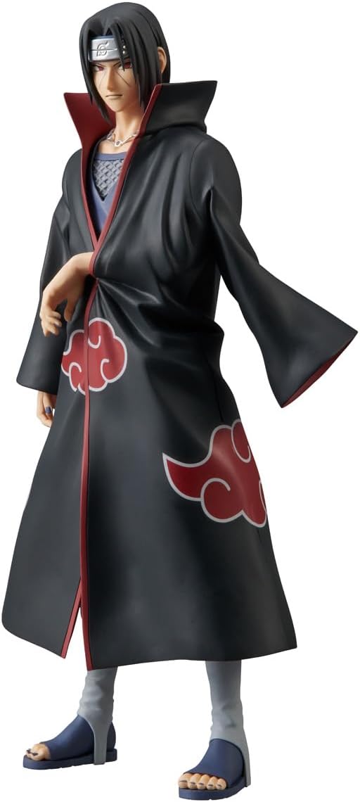 Banpresto Naruto Uchiha Shippuden Grandist, 11.0 inches (28 cm), BP28670P Multicolored Collectible Figure, Perfect for Anime Fans