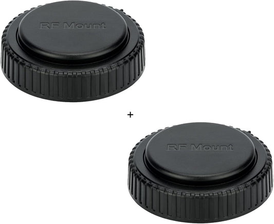 2pcs JJC Lens Caps Canon Extender Caps Canon EXT. RF1.4X & Canon EXT. RF2X Extender Lens Compatible Canon Extender Cap RF Compatible