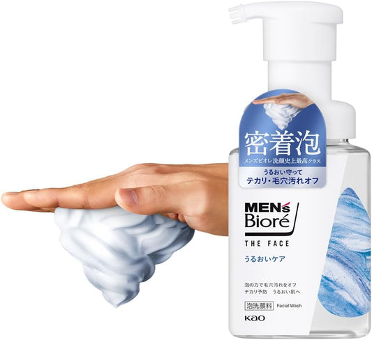 Men's Biore The Face Moisture Care Main Unit [Foam Type] [Pore Care] [Men's] [Moisturizing]