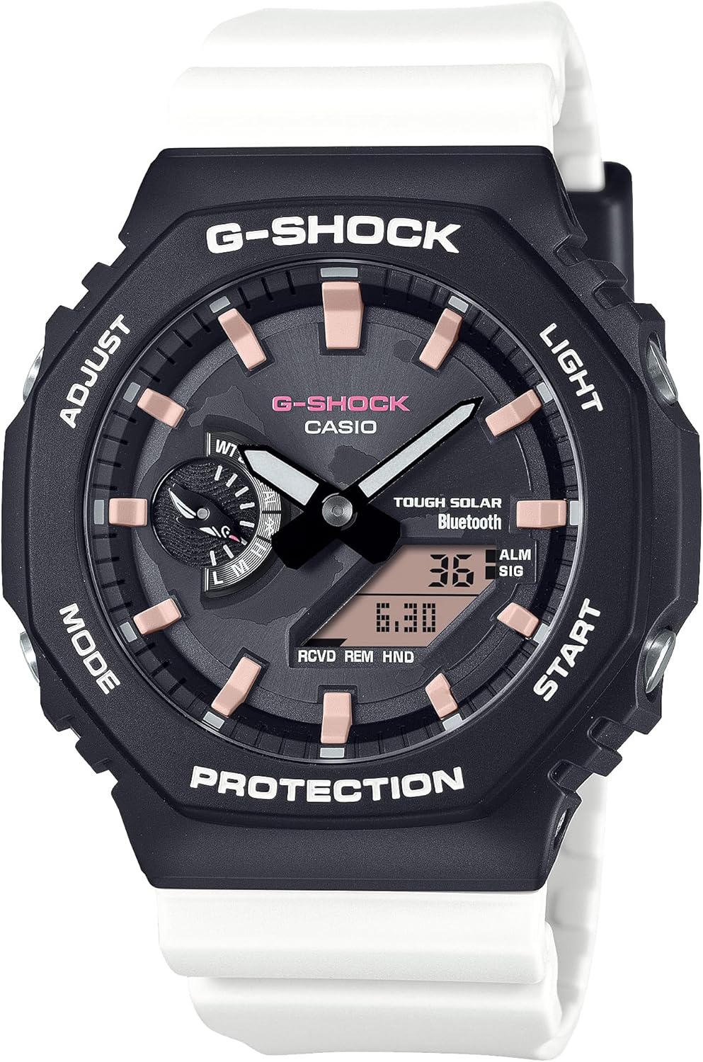 G-Shock Collaboration with the Charles Darwin Foundation GA-B2100CD, white