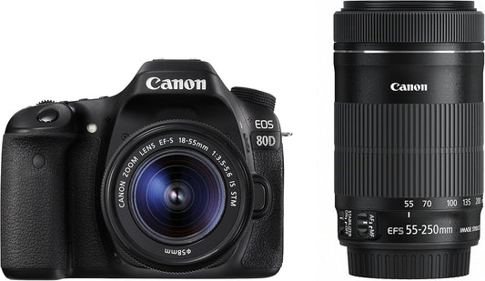 Canon Digital SLR Camera EOS 80D, blk