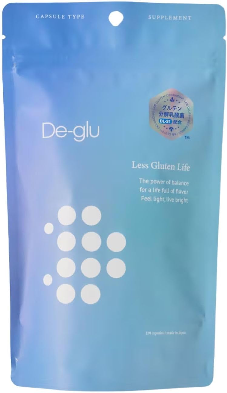 De-Glu (De-Glu) Gluten Decomposition Lactic Acid Bacteria Supplement De-Glu 120 Capsules [Capsule Type]