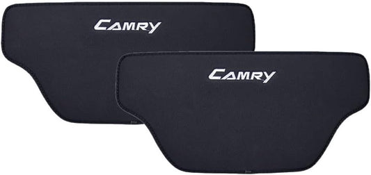 Toyota Camry 70 Series Kick Guard Seat Back Mat Kick Guard Rear Seat Back Protector Interior Stain Prevention Embroidered Logo Scratch Protection