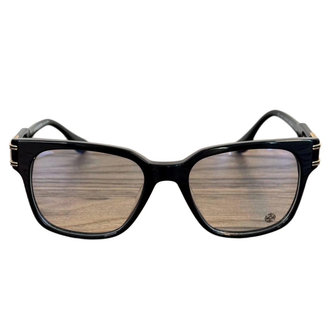 CHROME HEARTS 'BULGE' BLACK/GOLD GLASSES
