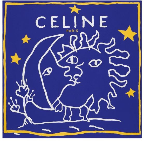 CELINE Square in silk twill - Image 1