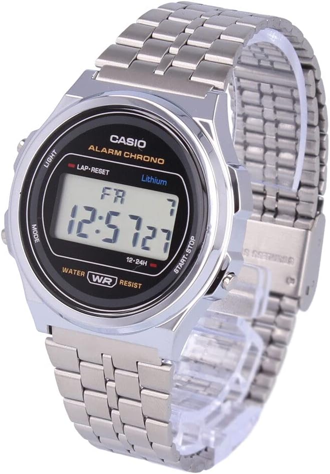 Casio A171WE-1A Standard, Bracelet Type