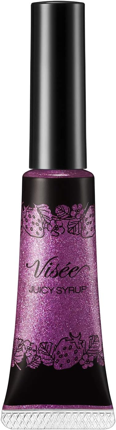 Visee Liche Juicy Syrup Dazzle Lipstick PU101 Sugar Cassis 0.3 oz (9.5 g) (1)