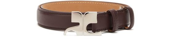 COURREGES AC smooth leather belt - Image 1
