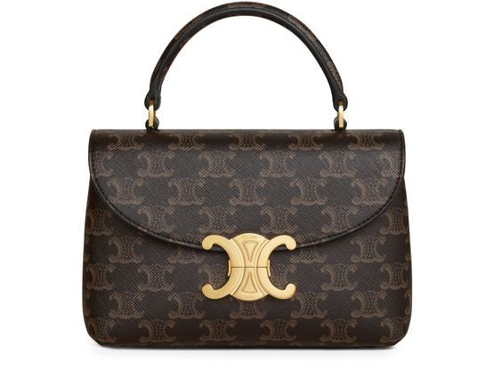 CELINE Teen Nino bag in Triomphe canvas - Image 1