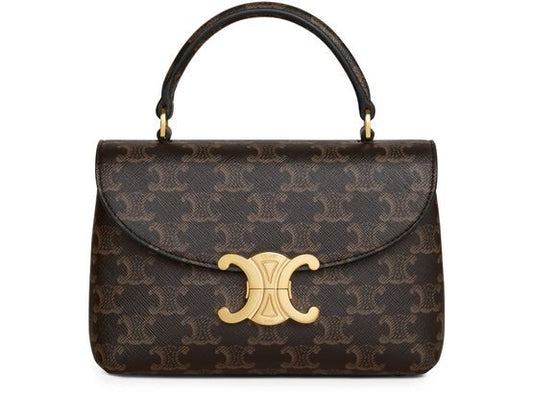 CELINE Teen Nino bag in Triomphe canvas - Image 1